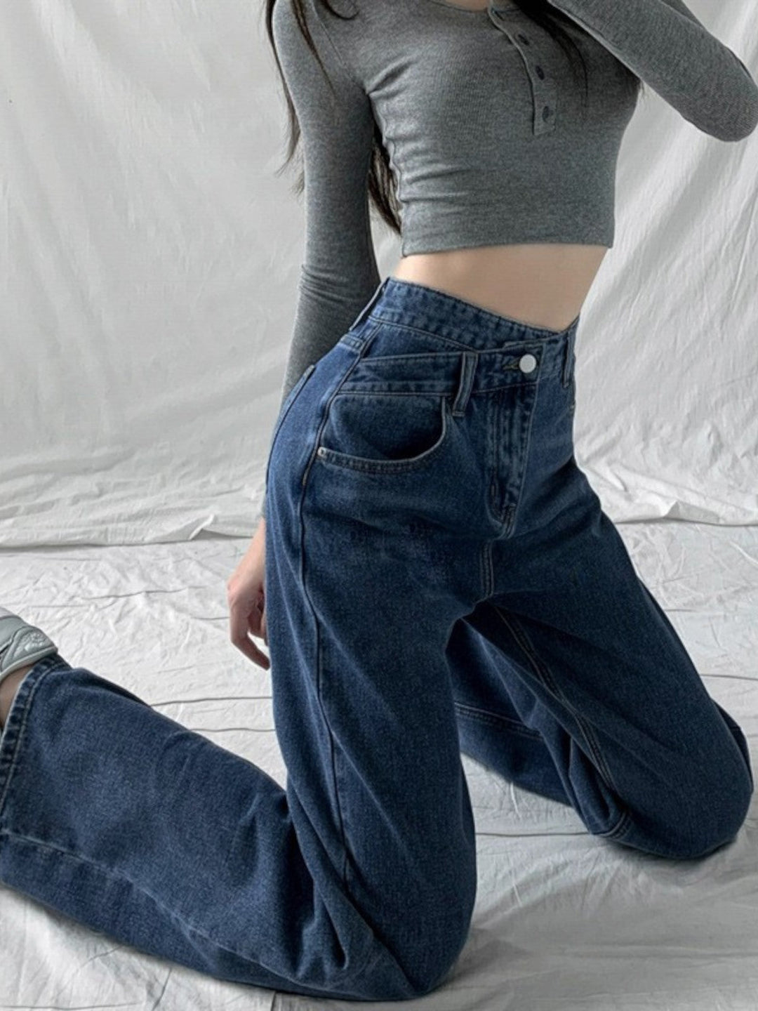 Verity Classic Comfort Straight-Leg Jeans