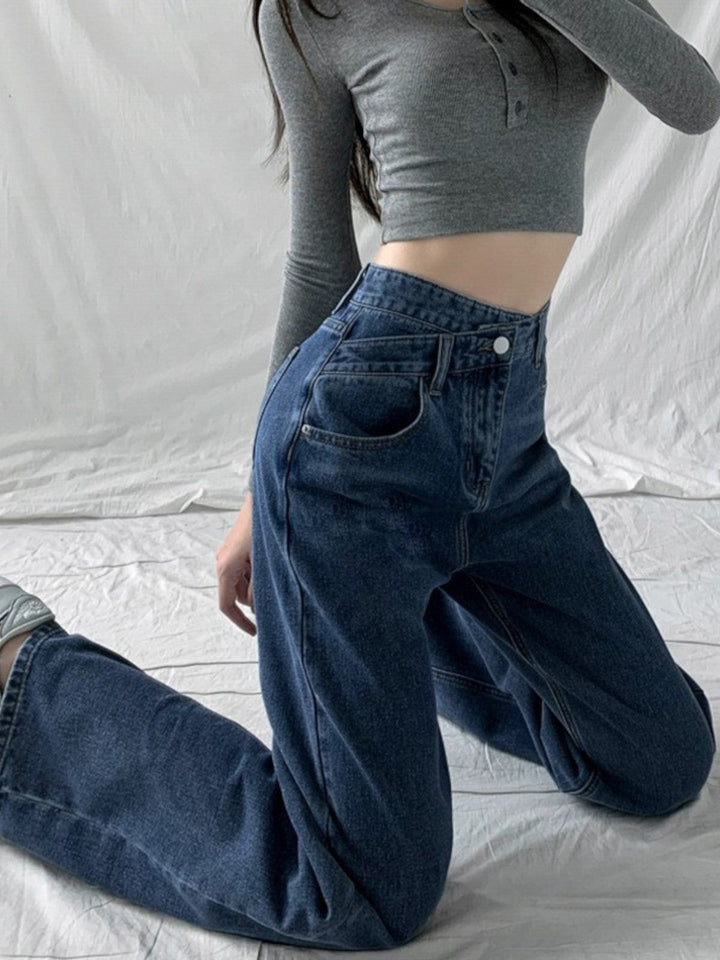 Verity Classic Comfort Straight-Leg Jeans