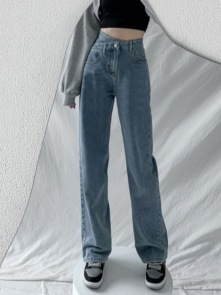 Verity Classic Comfort Straight-Leg Jeans